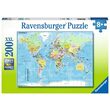 Ravensburger Puzzle - Carte du monde, 200 pièces