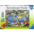 Puzzle Ravensburger - Tiere der Welt, 100 Teile XXL