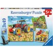 Puzzle Ravensburger - Meccanica, 3x49 pezzi