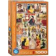 Puzzle Eurographics - Theater- und Opern-Vintage-Poster, 1000 Teile