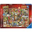 Ravensburger puzzel - Kerstmis - Colin Thompson, 1000 stukjes