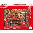 Puzzle 1000 Teile - Coca Cola: Nostalgieshop