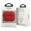 Funda Airpods Pro Guess Silicona Glitter Rojo