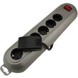 Prelungitor cu intrerupator si protectie la suprasarcina, Unitec, 6 posturi, 1,5 m 