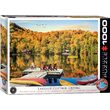 Eurographics Puzzle – Lakeside Cottage Quebec, 1000 Teile