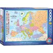 Puzzle Eurographics - Europakarte, 1000 Teile