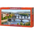 Puzzel Castorland - Moldau-bruggen in Praag, 4000 stukjes