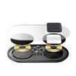 Incarcator Wireless Baseus Simple 2 in 1 Transparent Black