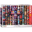 Puzzle Eurographics - Totempfähle, 1000 Teile