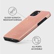 Burga iPhone 14 Plus Dual Layer Pink Croco case