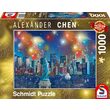 Puzzle Schmidt - Alexander Chen : Statue de la Liberté avec feu d'artifice, 1000 pièces