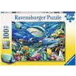 Puzzle Ravensburger - Riff der Haie, 100 Teile XXL