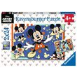 Puzzle 2x24 Teile Ravensburger - Mickey