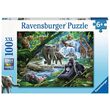 Ravensburger Puzzle - Dschungeltiere, 100 Teile XXL