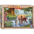 Eurographics Puzzle - Steve Crisp: The Fell Ponys, 1000 Teile