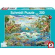 Puzzle Schmidt - Scopri i Dinosauri, 200 pezzi