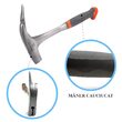 Professioneller monolithischer Zimmermannshammer mit magnetischem Nagelhalter – RICHMANN EXKLUSIV