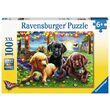 Puzzle Ravensburger - Katzen beim Picknick, 100 Teile XXL