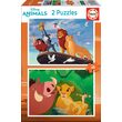 Puzzle Educa - Il Re Leone, 2x48 pezzi