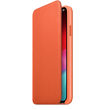 Original iPhone XS Max Apple Leder Folio Sunset Hülle
