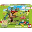 Puzzle 40 pezzi - Mondo Fattoria: Amici Felici