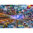 Puzzle 1000 Teile Enjoy – Buntes Apartmentgebäude, Hongkong