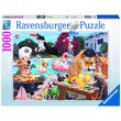 Puzzle Ravensburger - Catei La Piscina, 1000 piese