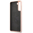Hülle Samsung Galaxy S21 Plus G996 Karl Lagerfeld Silikon Ikonik Pink