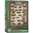 Puzzle Eurographics - Geschichte der Panzer, 1000 pièces