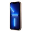 Custodia Guess 4G Saffiano Doppia Scheda per iPhone 13 Pro Marrone