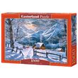Puzzle Castorland - Mattino nevoso, 1500 pezzi