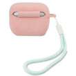 Funda Airpods Pro Guess Silicon Vintage Rosa / Verde
