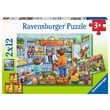 Puzzle Ravensburger - Épicerie, 2x12 pièces