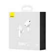 TRUE Wireless Headphones Baseus Simu S2 Bluetooth 5.0 White