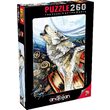 Anatolisches Puzzle - Lynn Bean: Heulender Wolf, 260 Teile