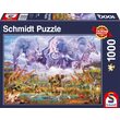 Puzzle Schmidt - Tiere am Wasserloch, 1000 Teile