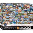 Puzzle Eurographics - Weltenbummler, 2000 Teile