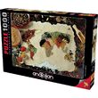 Puzzle Anatolian - Herbal World Map, 1000 piese