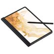 Housse d'origine pour tablette Samsung Galaxy Tab S8 Note View Cover 11 pouces noir