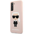 Hülle Samsung Galaxy S21 Plus G996 Karl Lagerfeld Silikon Ikonik Pink