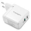 Incarcator Retea EU F207 Spigen Qualcomm Quick Charger 3.0 3A Dual USB White
