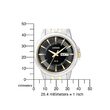 Orologio da uomo Citizen BF2018-52EE Sport, 41mm, 5ATM, Argento