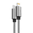 Cavo MFI Lightning a Type-C Lemontti Quick Charge Grigio
