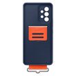 Original Samsung Galaxy A53 5G Silicone Cover with Strap Navy