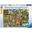 Puzzle Ravensburger - Bizarre City, 5000 Teile