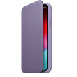 Original iPhone X / XS Apple Leather Folio Case Lilac
