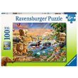Puzzle Ravensburger - Frühling im Dschungel, 100 Teile