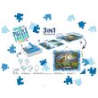 Organizator 3 In 1 Pentru Puzzle, Albastru