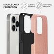 iPhone 14 Pro Max Burga Dual Layer Pink Croco case