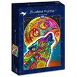 Puzzel Bluebird - Huilende Wolf, 1000 stukjes